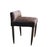 This elegant bench features a seat upholstered in iridescent purple velvet and slender, tapered legs in dark wood. Perfect...