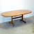 G-Plan "Fresco" Teak Oval Pedestal Base Dining Table With Butterfly Leaf For Sale - Image 11 of 15