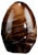 Small Brown Egg Sculpture from VGnewtrend For Sale
