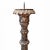 Hand-Carved Wood Candlestick From India, Mid-20th Century For Sale - Image 10 of 13