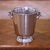 Mid-Century French Silvered Brass Champagne Bucket With Stag Heads For Sale - Image 4 of 9