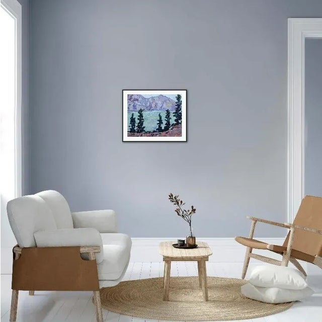 Contemporary Impressionist Nevada Landscape Oil Painting For Sale - Image 9 of 12