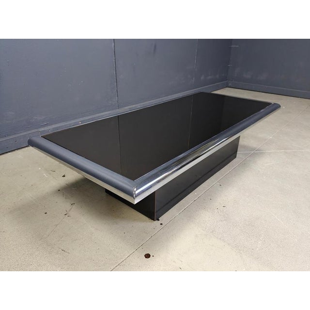 Vintage Chromed Coffee Table, 1970s For Sale - Image 4 of 11