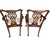 Chippendale Early 20th Century Thomasville Chippendale Style Mahogany Claw and Ball Armchair Set of Two For Sale - Image 3 of 12