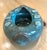 Brutalist Studio Pottery Vessel ca. 1970 This is an unsigned vessel, no markings. Oval with a concave design, this piece...