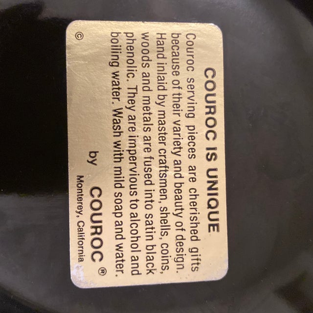 The Couroc Company Vintage Couroc Owl Bowl For Sale - Image 4 of 7