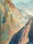 Rustic European Original 1939 Signed Robert Corneil Mountain Landscape Oil Painting For Sale - Image 3 of 9