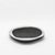 R & Y Augousti Bowl in Black Shagreen With Stainless Steel Details R&y Augousti For Sale - Image 4 of 9