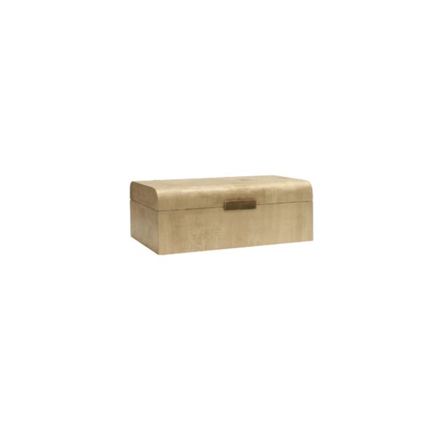 Brand new special order item. Not vintage. Store in Style with our Mira box collection. Exquisite burl wood finished with...