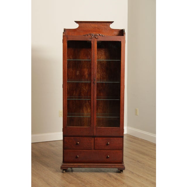 Antique W. D. Allison Co. Oak Dental Chairish