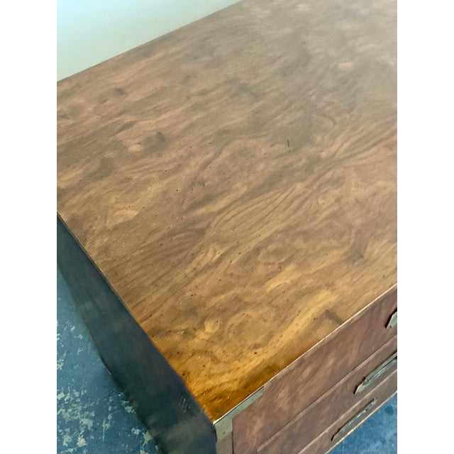 Late 20th Century Vintage Boho Dixie Campaign Dresser For Sale - Image 5 of 12