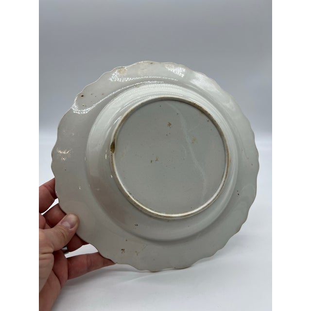 Antique Staffordshire Mulberry Transfer Decorated Soup Bowl, Circa 1830’s For Sale - Image 9 of 12