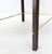 Dunbar 1970s Ebonised Walnut Brass Stretcher Set of 3 Nesting Side End Tables For Sale - Image 13 of 13