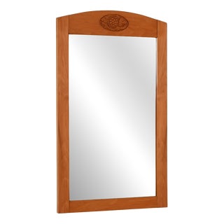 Birch Wall Mirror, Sweden, 1900s For Sale