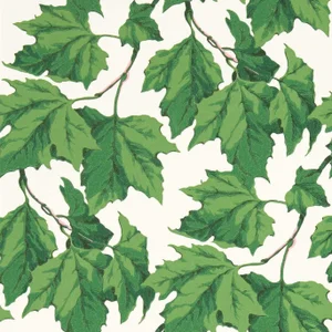 Harlequin Dappled Leaf Wallpaper in Emerald - a Sample