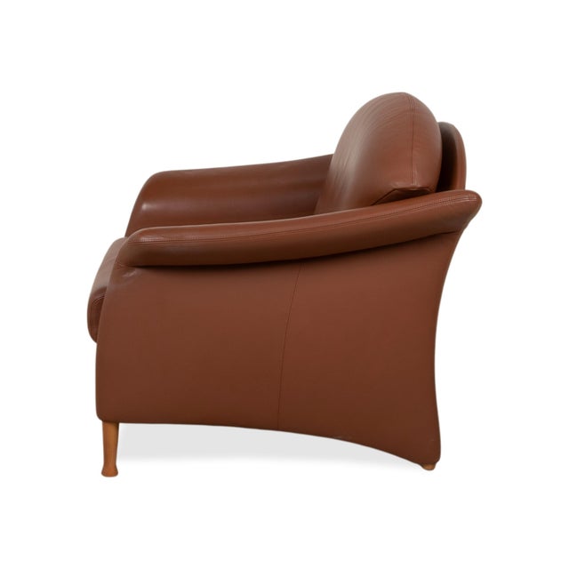 Club Chair in Leather from Walter Knoll For Sale - Image 12 of 14