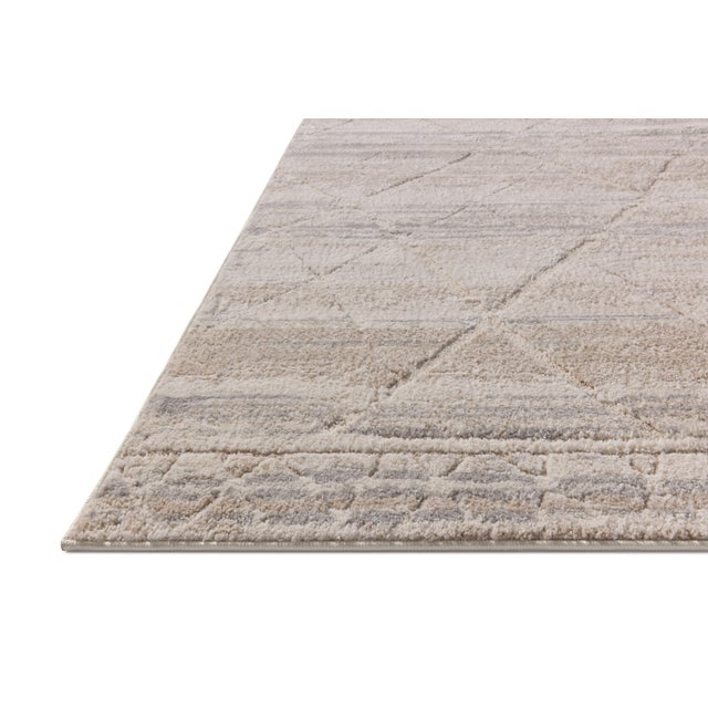 Contemporary Amber Lewis x Loloi Monty Ivory / Natural 5'-3" x 7'-6" Accent Rug For Sale - Image 3 of 7
