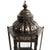 Indian Tangier Large Iron & Glass Candle Lantern For Sale - Image 3 of 3