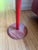 1990s Cattelan Italia Red Travertine Side Table For Sale - Image 5 of 7