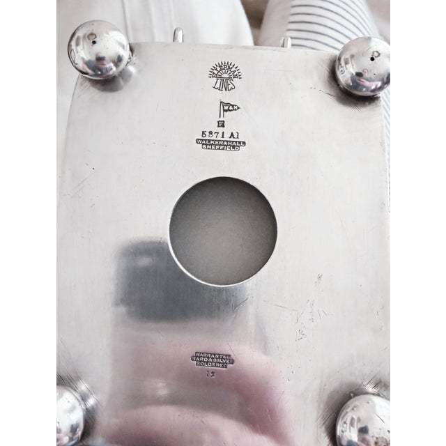 Silver Vintage Ellerman Lines Silver Plated Sardine Serving Box For Sale - Image 8 of 8