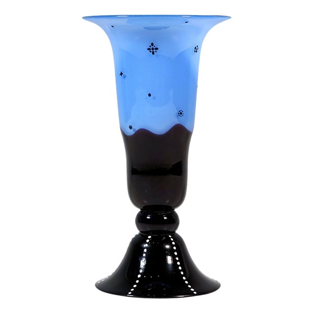 Antique Art Nouveau Tango Vase from Loetz, 1916 For Sale