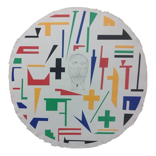 Mimmo Paladino, Shield 3, 1999, Silkscreen For Sale