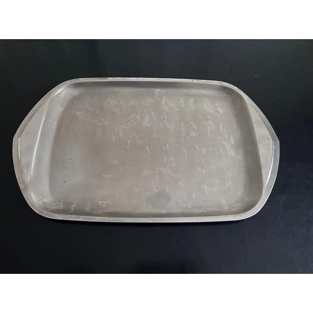 Silver Tray Guy Degrenne Edition, 1970s For Sale - Image 8 of 8