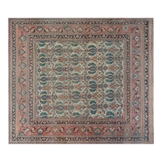 Oversized 1880s Antique Persian Khorassan Rug For Sale