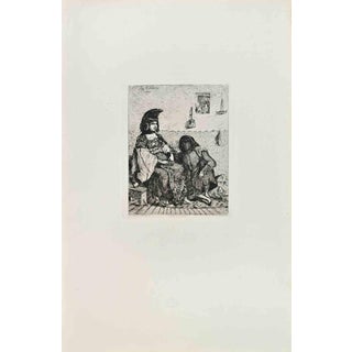 Alfred Cadart, Juive dAlger, 1870s, Etching For Sale