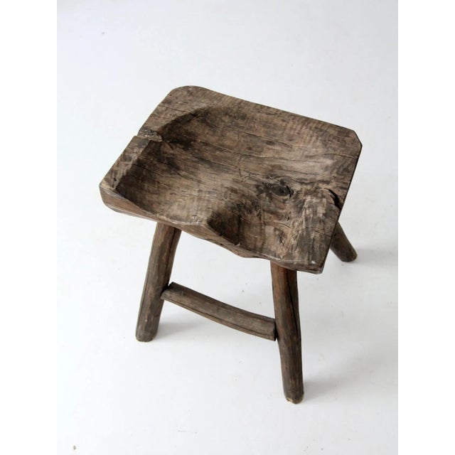 Antique Saddle Stool For Sale - Image 4 of 12