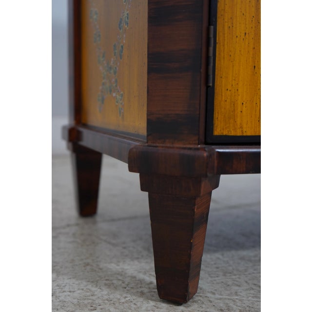 Paint Chelsea House Paint Decorated Adam Style Server Commode For Sale - Image 7 of 12