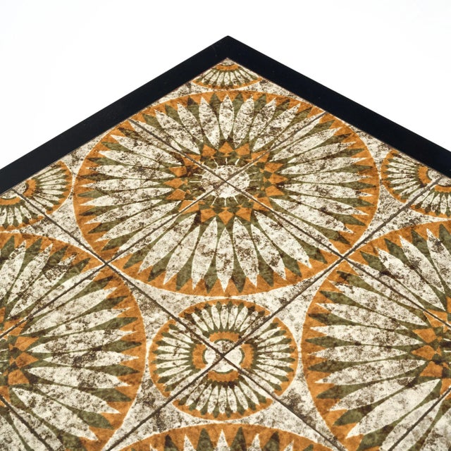 Wood Vintage Tiled Coffee Table From Vallauris For Sale - Image 7 of 9