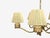 Danish Modern, Chandelier, Patinated Brass, Denmark, 1950s For Sale - Image 12 of 13