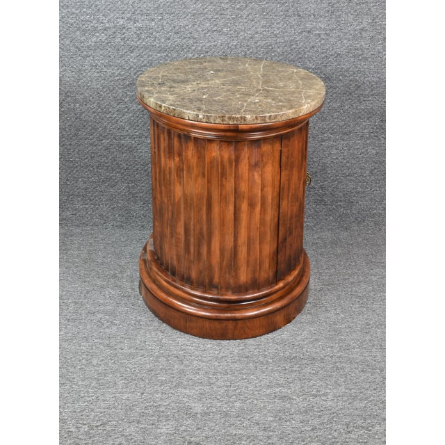 1950s Henredon Oval Fluted Entry Table Chairish