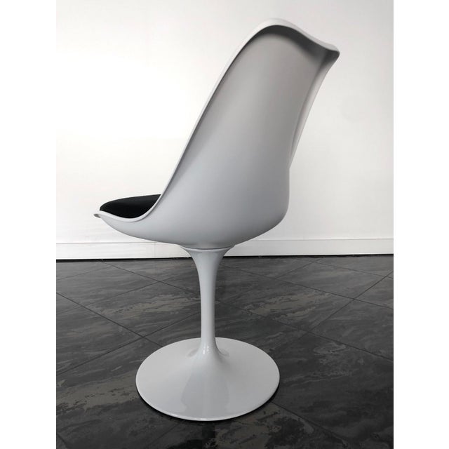 Metal N.04 Tulip Chairs by Eero Saarinen, 2016, Set of 4 For Sale - Image 7 of 12