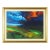 David Leverett, Abstract Landscape "Storm" Oil Painting British Artist David Leverett For Sale