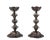 Being offered is a pair of sterling silver candlesticks and a matching charity (Tzedakah) box. Handmade in a filigree...