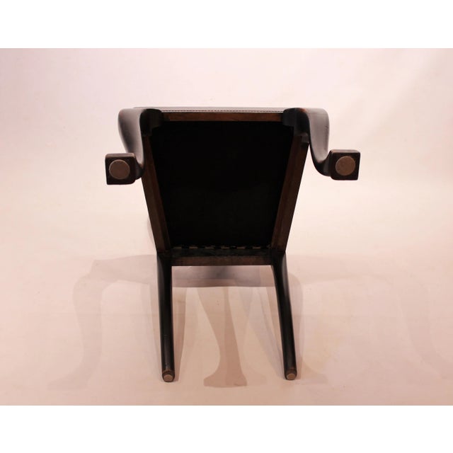 Black Rococo Dining Chair, 1860s For Sale - Image 8 of 9