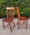 A lovely pair of true 19th century with beautifully-aged patina and wear. Nicely-turned bamboo rails and spindles and...