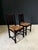 1940s French Provincial Carved Back Dining Chairs by Charles Dudouyt, 1940s, Set of 2 For Sale - Image 5 of 18