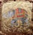 Late 20th Century Elephant Tassel Throw Pillow For Sale - Image 4 of 7