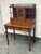 Quarter-Sawn Oak Secretary Desk + Gallery Top, Antique For Sale - Image 9 of 12