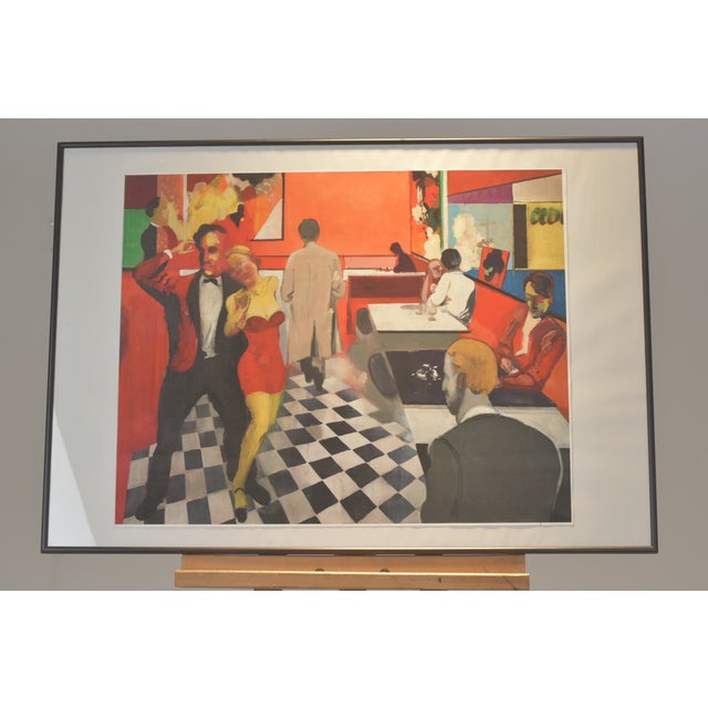 Reinhardt Stangl, Bar Scene (Paris Bar), Printed Around 2000 For Sale - Image 4 of 6