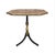 EJ Victor Mid-Century Regency Rosewood Veneer Accent Tables with Gilt Trim and Tripod Base Elevate your space with these...