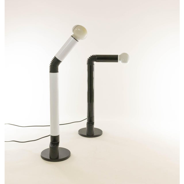 Periscopio Table Lamps by Danilo & Corrado Aroldi for Stilnovo, 1960s, Set of 2 For Sale - Image 6 of 7