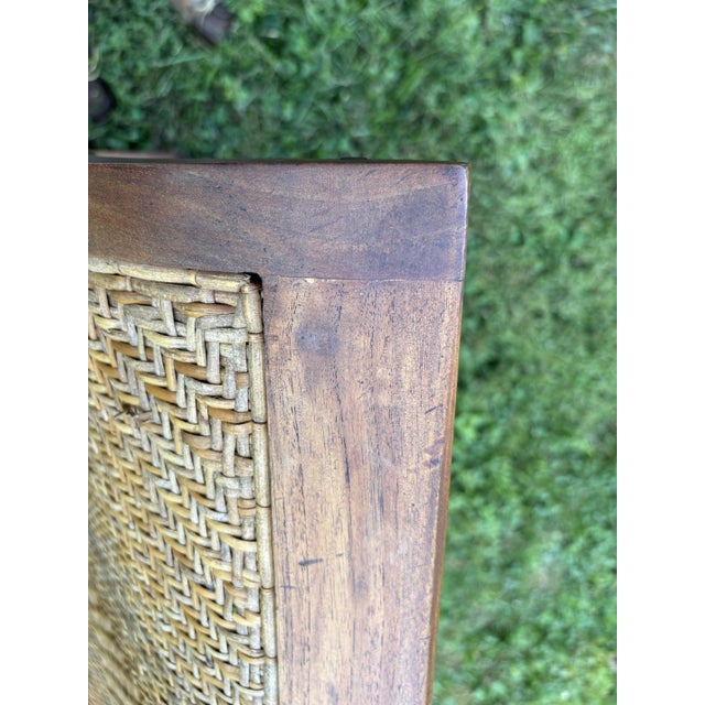 Mid 20th Century Pair of Indonesian Teak & Cane Plantation Chairs - British Colonial/Planter's Style For Sale - Image 14 of 15
