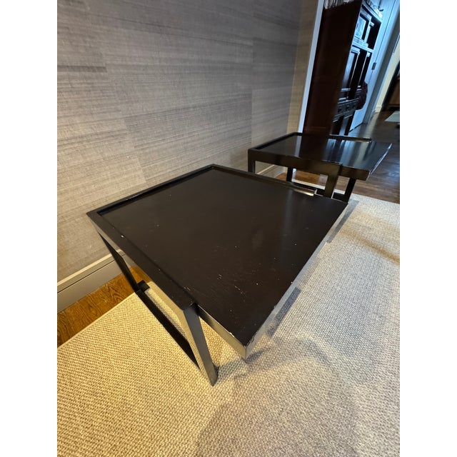 Paul Laszlo 1950s Pair of End Tables by Paul Laszlo For Sale - Image 4 of 8