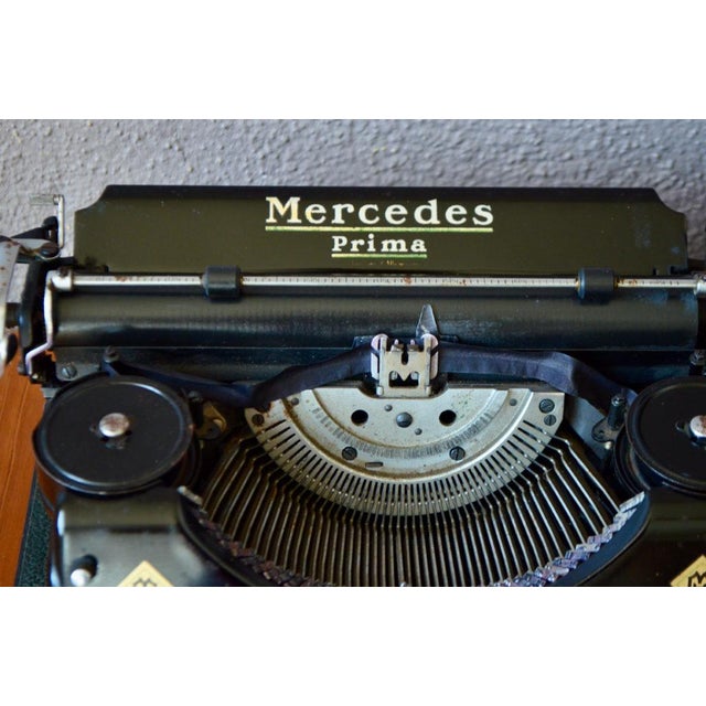 Vintage Prima Typewriter from Mercedes For Sale - Image 12 of 16