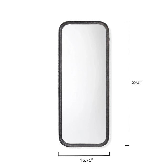 Transitional Jamie Young Capital Black Metal Mirror For Sale - Image 3 of 6