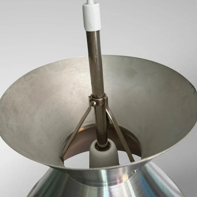 Vintage Laboratory Pendant Lamp by Mogens Koch for Louis Poulsen, 1950s For Sale - Image 6 of 10